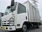 いすゞ エルフ ２ｔ積み標準ロングアルミバン