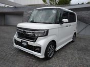 ホンダ Ｎ　ＢＯＸ　カスタム Ｌ　純正８インチナビ＆地デジ・バックモニ