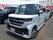 スズキ スペーシア　カスタム ハイブリッドＧＳ　禁煙車　ワンオーナー車