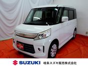 スズキ スペーシア　カスタム カスタム　ＧＳ　ＲブレーキＳ　ナビ　アル