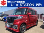 スズキ スペーシア　カスタム　４ＷＤ ＨＹＢＲＩＤ　ＸＳ　４ＷＤ　８インチカー