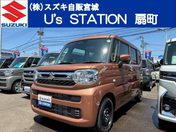 スズキ スペーシア ＨＹＢＲＩＤ　Ｘ　全方位カメラ付９インチ
