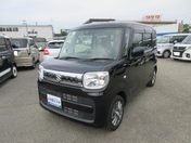 スズキ スペーシア　４ＷＤ ＨＹＢＲＩＤ　Ｘ　４ＷＤ　ナビＴＶ　衝突
