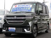 スズキ スペーシア　カスタム カスタム　ＨＹＢＲＩＤ　ＸＳ　純正ナビ　
