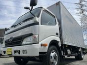 日野自動車 デュトロ ワイド超ロング３．９５ｔ積アルミバン