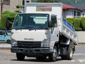 いすゞ エルフ ２．６ｔ　４ＷＤ　全低床　強化ダンプ